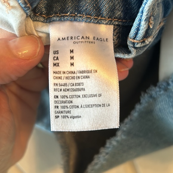 American Eagle Daisy Duke overall shorts - Picture 6 of 6